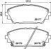 Фото Колодки гальмівні (передні) Mazda 3 18 HELLA (8DB355040271) зображення 1