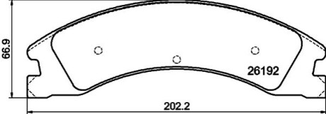 Автозапчастина HELLA 8DB355040291