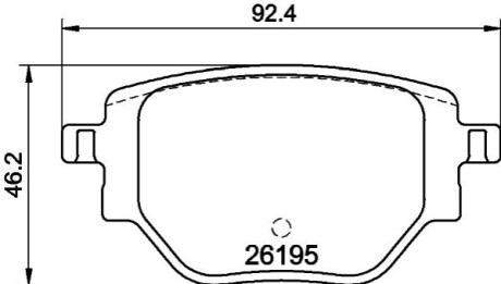 Автозапчасть HELLA 8DB355040321 (фото 1)