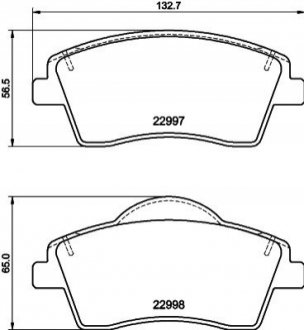 Автозапчасть HELLA 8DB355040351