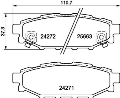 Автозапчасть HELLA 8DB355040391 (фото 1)