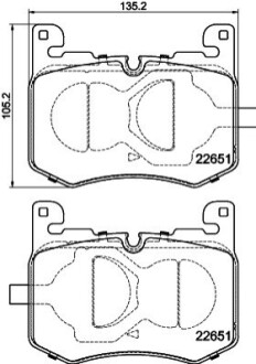 Автозапчасть HELLA 8DB355040641