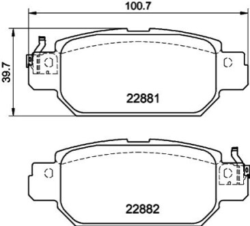 Автозапчасть HELLA 8DB355040651