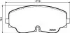 Колодки тормозные (передние) VW Golf VIII/Tiguan 20- (ZF) (+датчик) HELLA (8DB355041051) изображение 1
