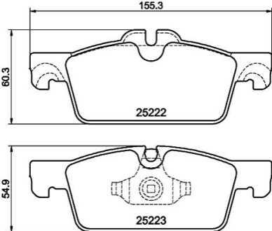 Автозапчастина HELLA 8DB355041101