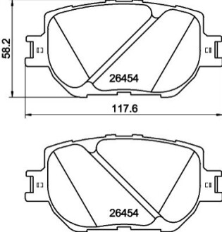 Автозапчастина HELLA 8DB355041221 (фото 1)