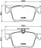 Гальмівні колодки HELLA (8DB355042651) зображення 1