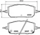 Гальмівні колодки HELLA (8DB355044221) зображення 1