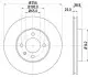 Фото Тормозной диск HELLA (8DD355101321) изображение 4