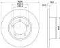 Фото LAND ROVER Диск гальмівний передн. Defender, Discovery, Range Rover 86 HELLA (8DD355101591) зображення 4