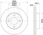 Тормозной диск HELLA (8DD355102431) изображение 4