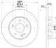 Тормозной диск HELLA (8DD355102951) изображение 4