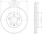 Гальмівний диск перед. Golf 97-06/Bora 99-05/Octavia 97-10 (256x22) HELLA 8DD355105361 (фото 2)