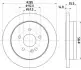 Гальмівний диск HELLA (8DD355105851) зображення 4