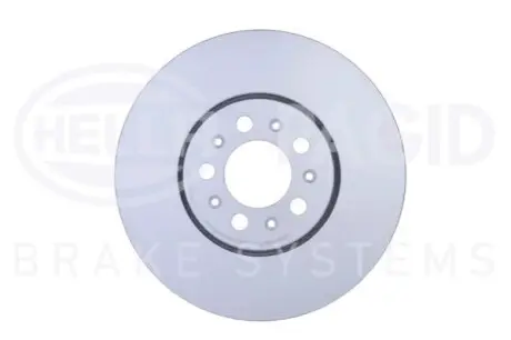 Диск гальмівний (передній) Skoda Fabia 99-/Rapid 13-/Roomster 06-15/VW Golf (288x25)(з покр.)(вент.) HELLA 8DD355107611 Купити в Україні