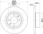 Тормозной диск HELLA (8DD355107851) изображение 4