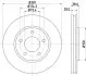 Тормозной диск HELLA (8DD355107891) изображение 4