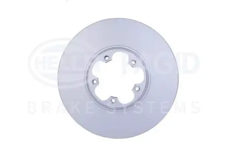 Диск гальмівний (передній) Ford Transit 00-06 (276x24,3) (вентильований) HELLA 8DD355108121