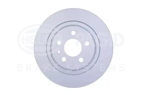 Диск гальмівний (задній) Peugeot 807/Fiat Ulysse/Citroen C8 02- (272x12) HELLA 8DD355109151