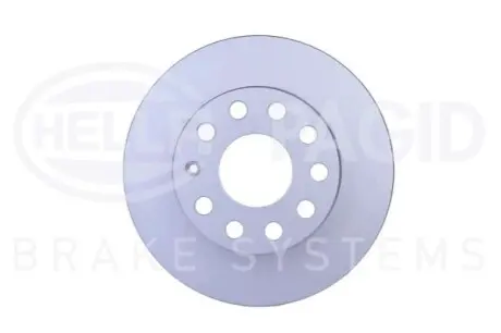 Диск гальмівний (задній) Audi A3/Skoda Octavia/VW Caddy/Golf/Touran 03-15 (260х12) HELLA 8DD355109641 Купити в Україні