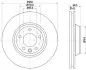 Фото Диск гальмівний (передній) Audi Q7 06-15/Porsche Cayenne 02-/VW Touareg 02-10 (350x34) (L) HELLA (8DD355109-761) зображення 4