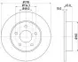 Тормозной диск HELLA (8DD355110401) изображение 4
