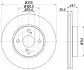 Фото Тормозной диск HELLA (8DD355110431) изображение 4