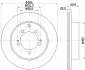Гальмівний диск HELLA (8DD355111491) зображення 4
