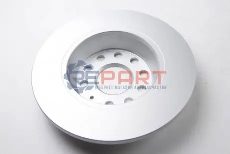 Диск гальмівний (задній) Audi A3/Skoda Octavia/Superb/VW Golf/Passat 03- (282x12) (з покр.) (повний) HELLA 8DD355112-141 Купити в Україні