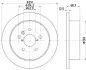 Диск гальмівний (задній) Toyota Avensis 01-09 (291x12) HELLA (8DD355112421) зображення 4