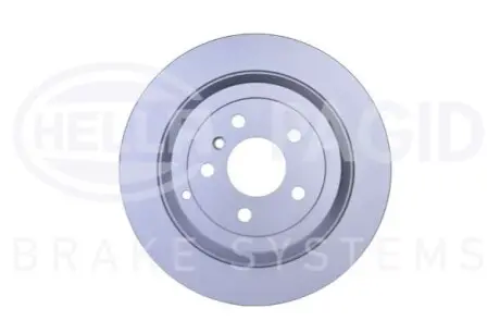 Фото Диск гальмівний (задній) MB M-class (W164) 05-11 (330x14 (з покриттям) (повний) HELLA (8DD 355 113-211) зображення 1