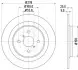Тормозной диск HELLA (8DD355114051) изображение 4