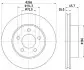 Гальмівний диск HELLA (8DD355114761) зображення 4