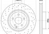 Тормозной диск передний Mercedes S (W221) 2.2D-5.5 10.05-12.13 8DD 355 115-011