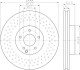 Тормозной диск передний Mercedes S (W221) 2.2D-5.5 10.05-12.13 HELLA 8DD 355 115-011 (фото 5)