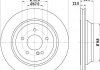Гальмівний диск задн. Mercedes-Benz W221 2.2D-5.0 10.01-12.13 HELLA 8DD 355 115-391 (фото 1)