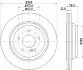 Гальмівний диск HELLA (8DD 355 115-391) зображення 4