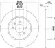 Тормозной диск HELLA (8DD355115811) изображение 4