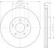 Тормозной диск перед. C4/Compass/Patriot/ASX/Outlander/4008 06- 1.6-3.6 (PRO) HELLA (8DD355115-911) изображение 3