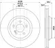 PRO DB Тормозной диск задний. W221, C216 HELLA (8DD 355 116-281) изображение 4