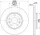 Тормозной диск HELLA (8DD355116451) изображение 4