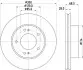 Фото SSANGYONG Диск гальмівний передн RODIUS I 05 HELLA (8DD 355 116-461) зображення 4