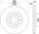 Фото Диск гальмівний (передній) Alfa Romeo159/Brera/Giulietta/Fiat 500X/Jeep Compass/Renegade (305x28) 05 HELLA (8DD355116631) зображення 4