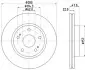 Тормозной диск HELLA (8DD355116771) изображение 4