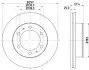 Тормозной диск HELLA (8DD355116821) изображение 4