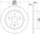 Гальмівний диск HELLA (8DD 355 116-831) зображення 4