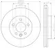 Фото Диск тормозной передний VW Amarok 2010- HELLA (8DD 355 117-151) изображение 6
