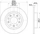Гальмівний диск HELLA (8DD355117241) зображення 4