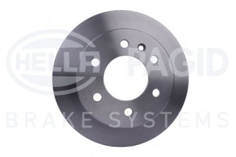 Тормозной диск зад. Sprinter/Crafter 06- (3.0-3.5t) 298mm HELLA 8DD355117-641 (фото 1)