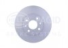 HELLA PRO FIAT Гальмівний диск передн. 500 09 10-, LANCIA, ALFA ROMEO 8DD 355 117-931